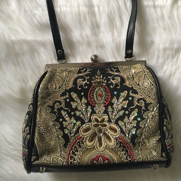 Vintage style handbag - Picture 3 of 7
